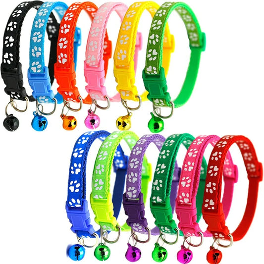 Adjustable Pet Collar – Durable Plastic Cat & Small Dog Collar, Lightweight & Comfortable with Secure Buckle (19–32cm)