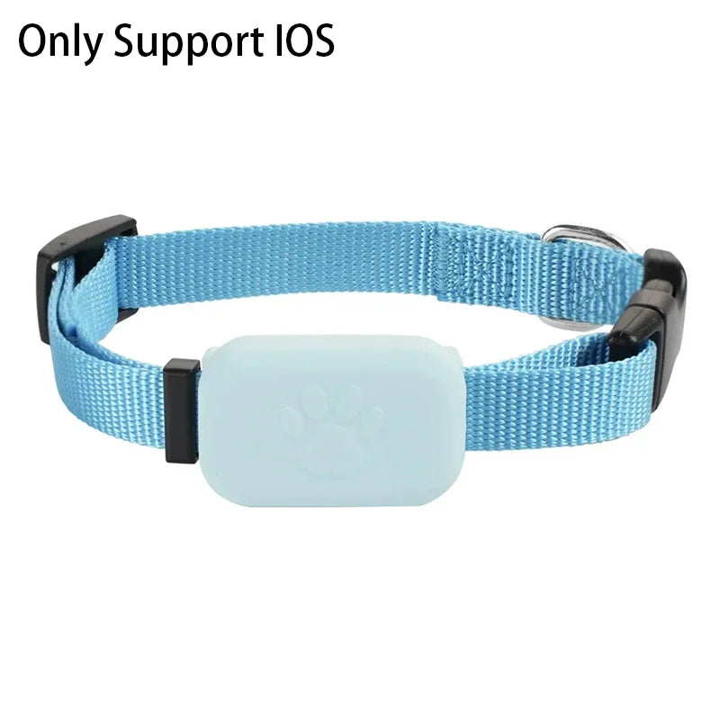 Find My Pet GPS Tracking Collar – Waterproof Anti-Lost Smart Pet Locator for Dogs & Cats (No Charging, 1-Year Battery, Apple Find My Compatible)