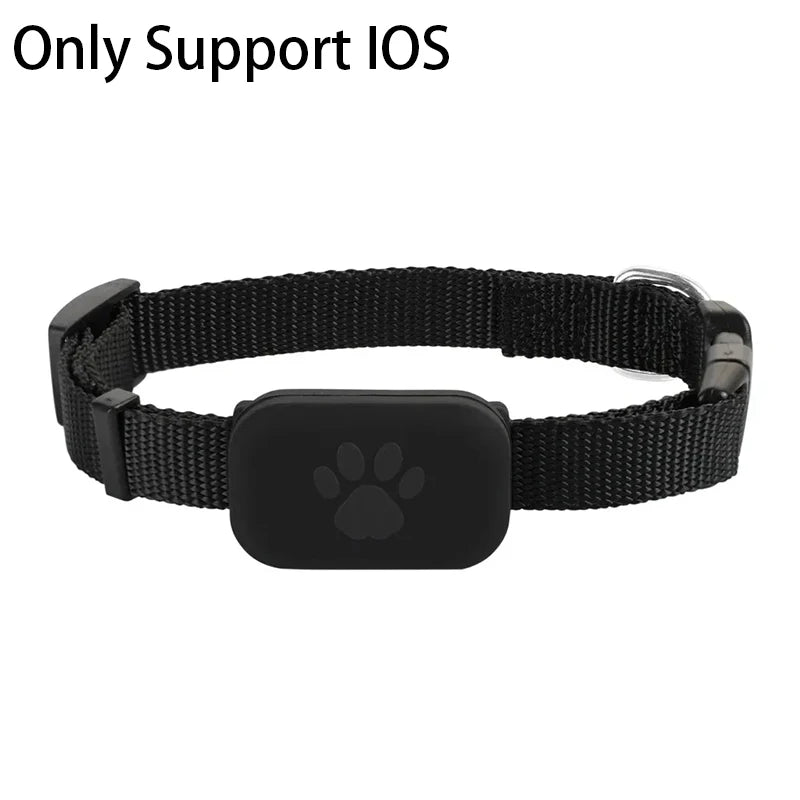 Find My Pet GPS Tracking Collar – Waterproof Anti-Lost Smart Pet Locator for Dogs & Cats (No Charging, 1-Year Battery, Apple Find My Compatible)