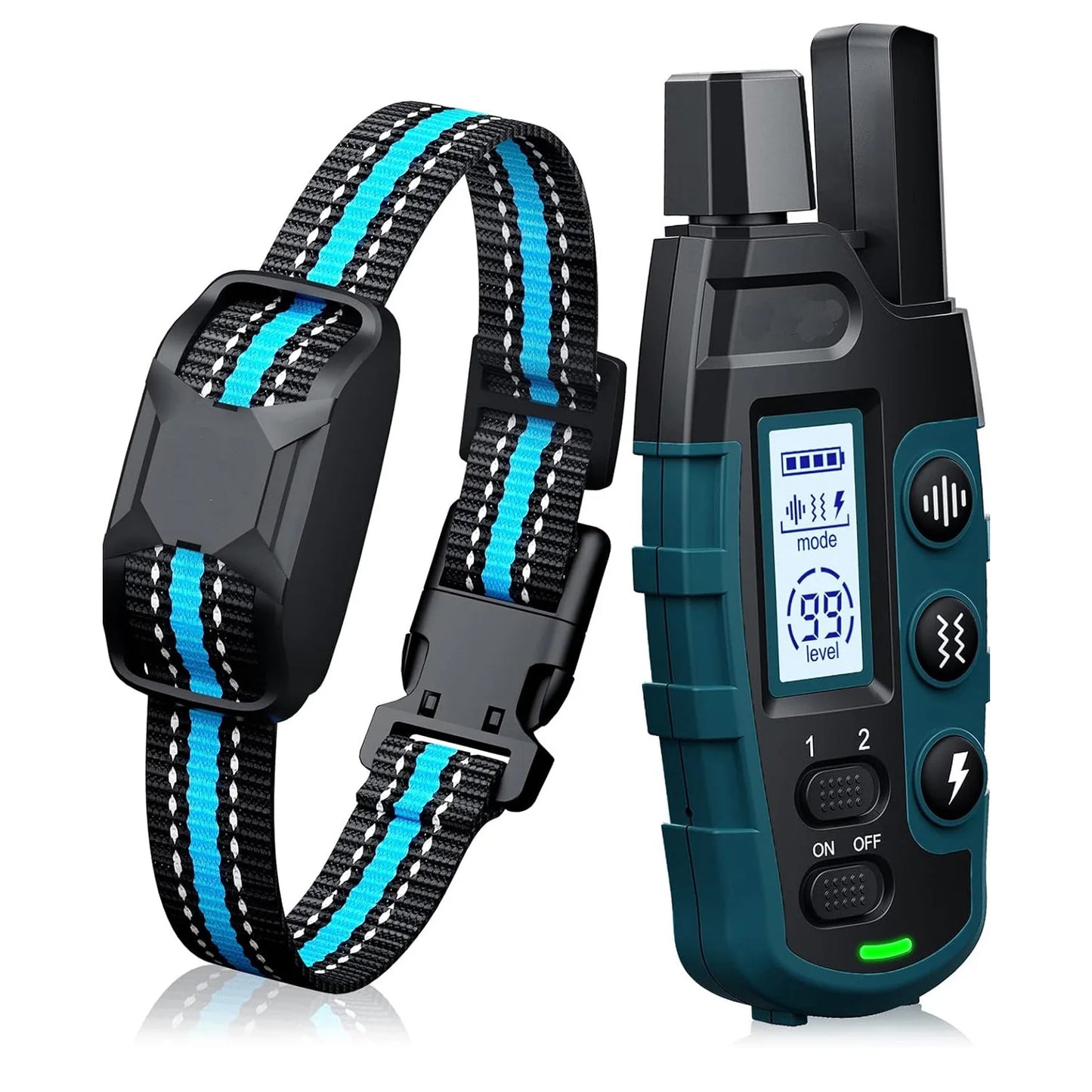 Companion’s Choice Dog Training Collar with Remote – 3300ft Range, Waterproof, Rechargeable E-Collar for Dogs 5–120 lbs, Long Battery Life