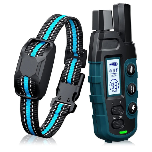 Companion’s Choice Dog Training Collar with Remote – 3300ft Range, Waterproof, Rechargeable E-Collar for Dogs 5–120 lbs, Long Battery Life