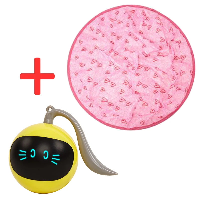 Magic Cat Hunting Cover with Interactive Ball – Foldable Cat Mat Toy for Kittens & Cats