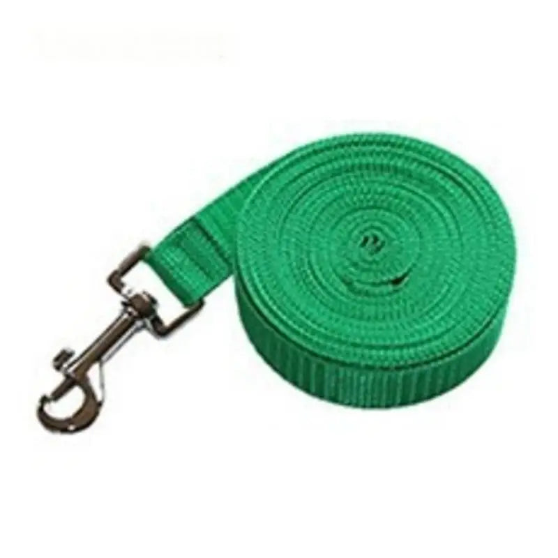 Durable Nylon Dog Leash – Reflective Pet Lead for Night Walks, Training & Outdoor Safety (1.5M/3M/5M/6M)