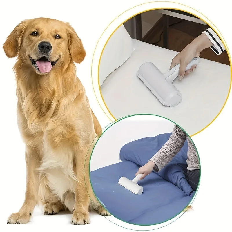 Pet Hair Remover Roller – Washable & Reusable Dog & Cat Fur Cleaner for Furniture, Bedding & Clothing