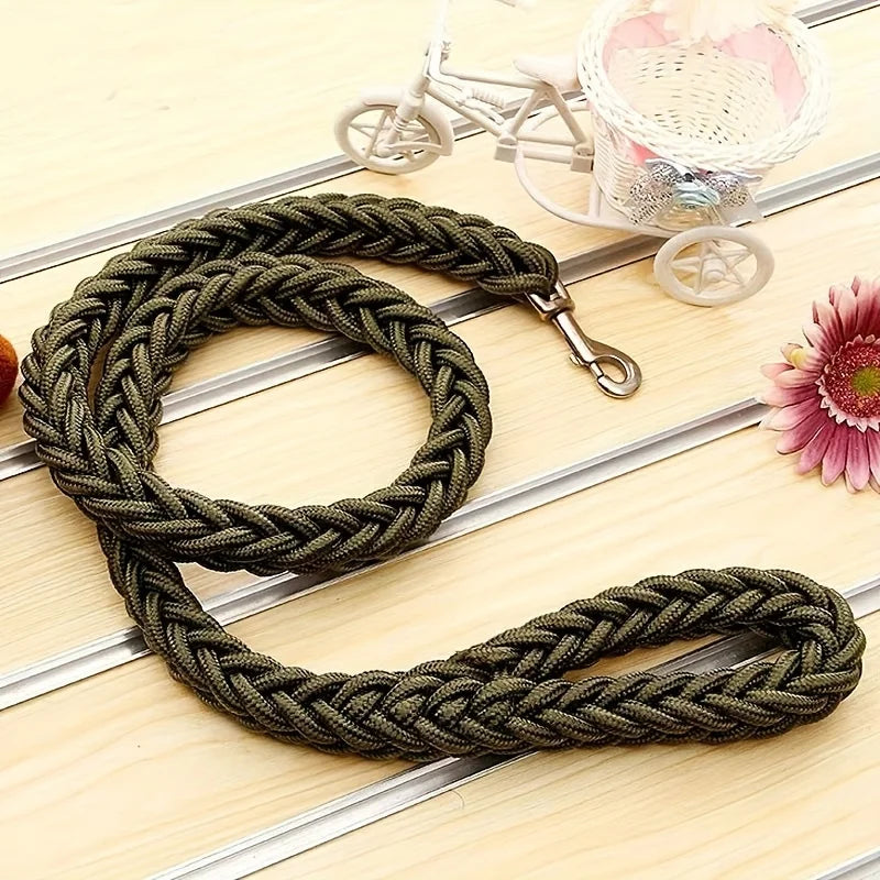 Heavy-Duty Dog Leash – Strong Traction Rope for Large Dogs, Durable Nylon Training & Walking Lead (L/XL/XXL)