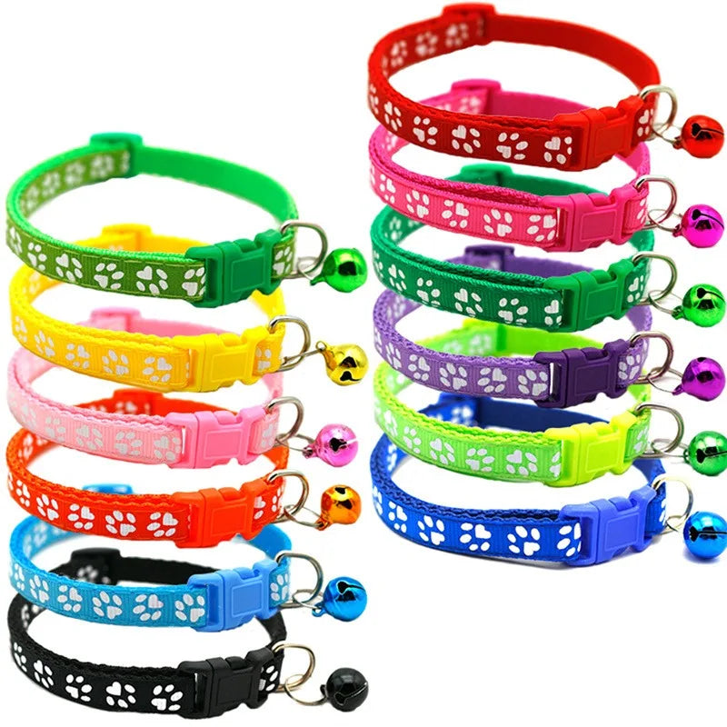 Adjustable Pet Collar – Durable Plastic Cat & Small Dog Collar, Lightweight & Comfortable with Secure Buckle (19–32cm)